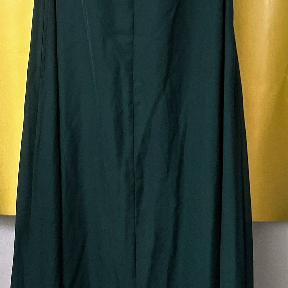 Birdy Grey Green Maxi One Shoulder A-Line Dress